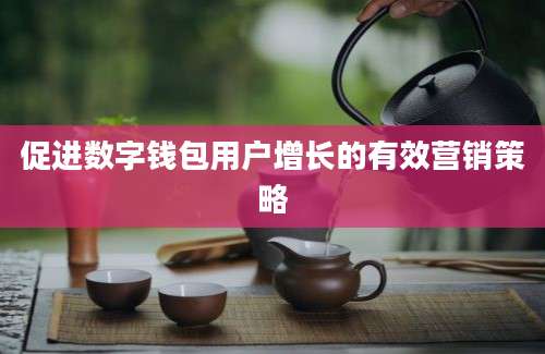 促进数字钱包用户增长的有效营销策略